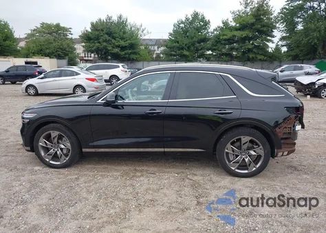 2023 Genesis Electrified Gv70 Advanced Awd из США, поврежденный, VIN 5NMMCET13PH000465